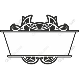 Ornate Knotwork Decorative Frame