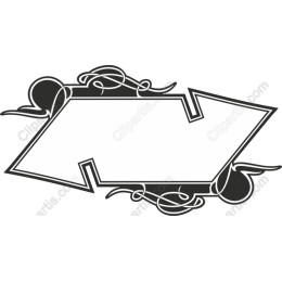 Elegant Black Line Art Frame
