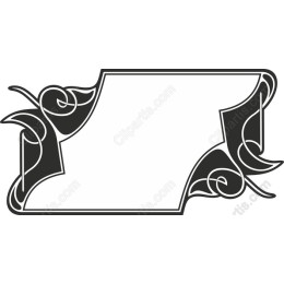 Elegant Floral Frame