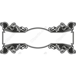 Elegant Vintage Floral Frame