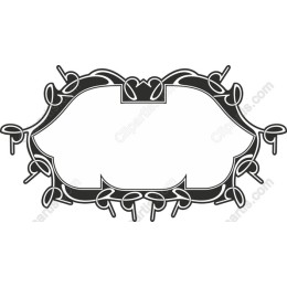 Floral Baroque Frame