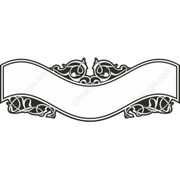 Elegant Vintage Decorative Banner