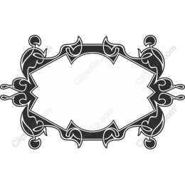 Elegant Vintage Decorative Frame