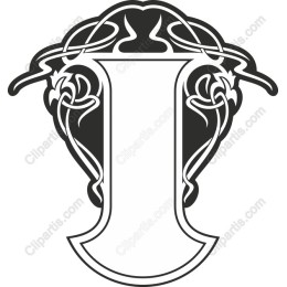 Elegant J Monogram