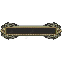 Vintage Ornate Decorative Banner