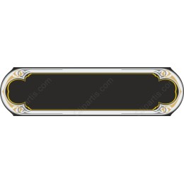 Elegant Gold and Silver Intricate Frame