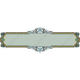Ornamental Decorative Banner