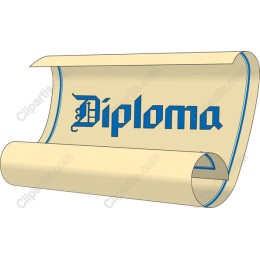 Elegant Diploma Scroll