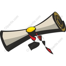 Vibrant Diploma Scroll