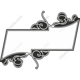 Floral Decorative Banner