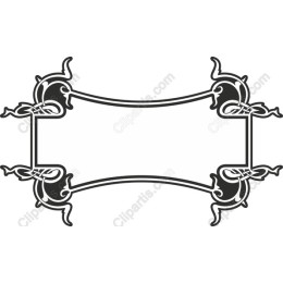 Elegant Black and White Frame