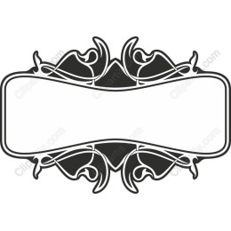 Elegant Decorative Floral Frame