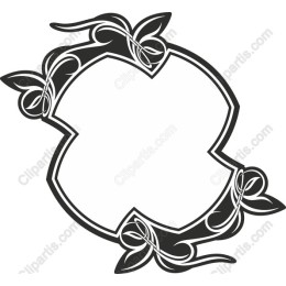 Elegant Vintage-Inspired Frame with Butterflies