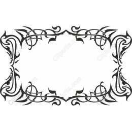 Ornate Tribal Frame