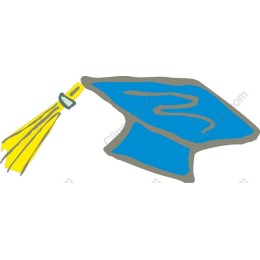 Vibrant Graduation Cap