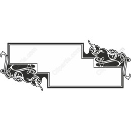 Elegant Floral Frame