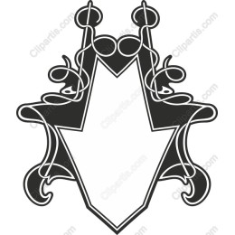 Elegant Ornate Shield