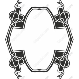 Elegant Black and White Frame