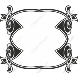 Art Nouveau Decorative Frame