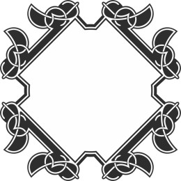 Celtic Knot Decorative Frame