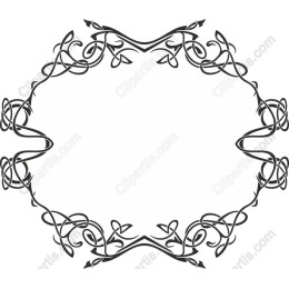 Decorative Floral Border