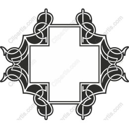 Ornamental Knotwork Frame