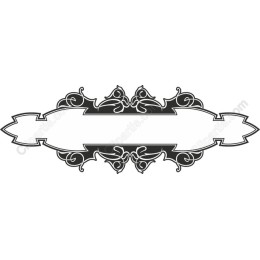Elegant Vintage Ornamented Banner