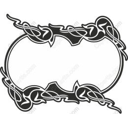 Elegant Decorative Vine Frame