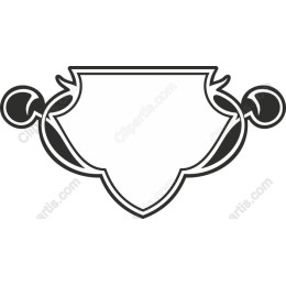 Vintage Ornamental Shield
