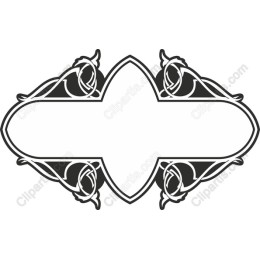 Elegant Rose Frame