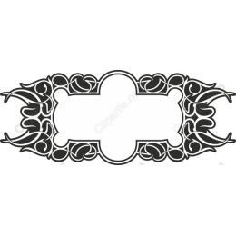 Vintage Floral Frame