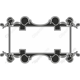 Elegant Floral Frame