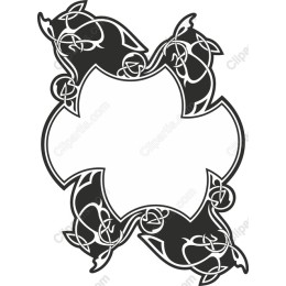 Intricate Decorative Frame Clipart