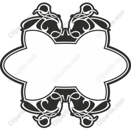 Ornate Floral Frame