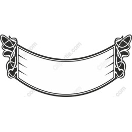 Elegant Decorative Banner Clipart