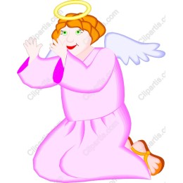 Charming Pink Angel