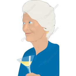 Charming Elderly Woman