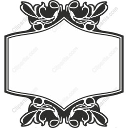 Elegant Ornate Floral Frame