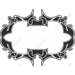 Sophisticated Black and White Frame