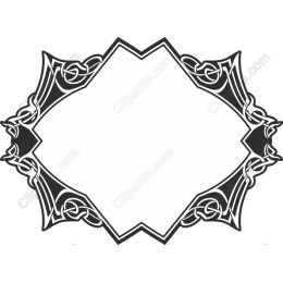 Elegant Celtic Knot Frame