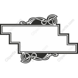 Vintage Decorative Frame with Flourishes