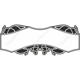 Elegant Vintage Style Frame with Decorative Flourishes