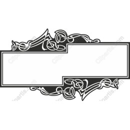 Elegant Decorative Frame in and
