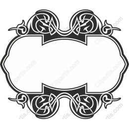 Celtic Frame Ornamental Border