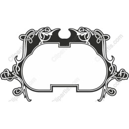 Elegant Vintage-Style Ornate Frame
