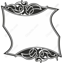 Elegant Vintage Ornamental Frame