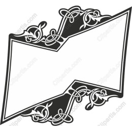 Intricate Floral Frame