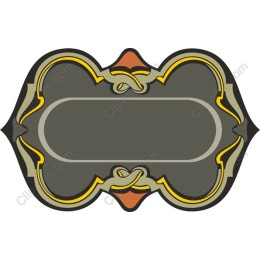 Vintage-Style Ornate Frame