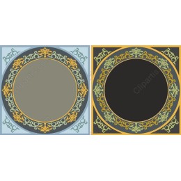 Decorative Circular Frame