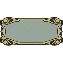 Vintage Ornate Label